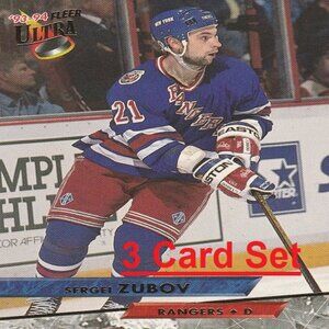 Sergei Zubov NYR Hockey Card Collection